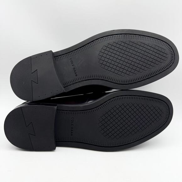 Cole Haan Mens Pinch Prep Penny Loafers US 10 M EU 43 Burgundy Leather NIB - Picture 11 of 12